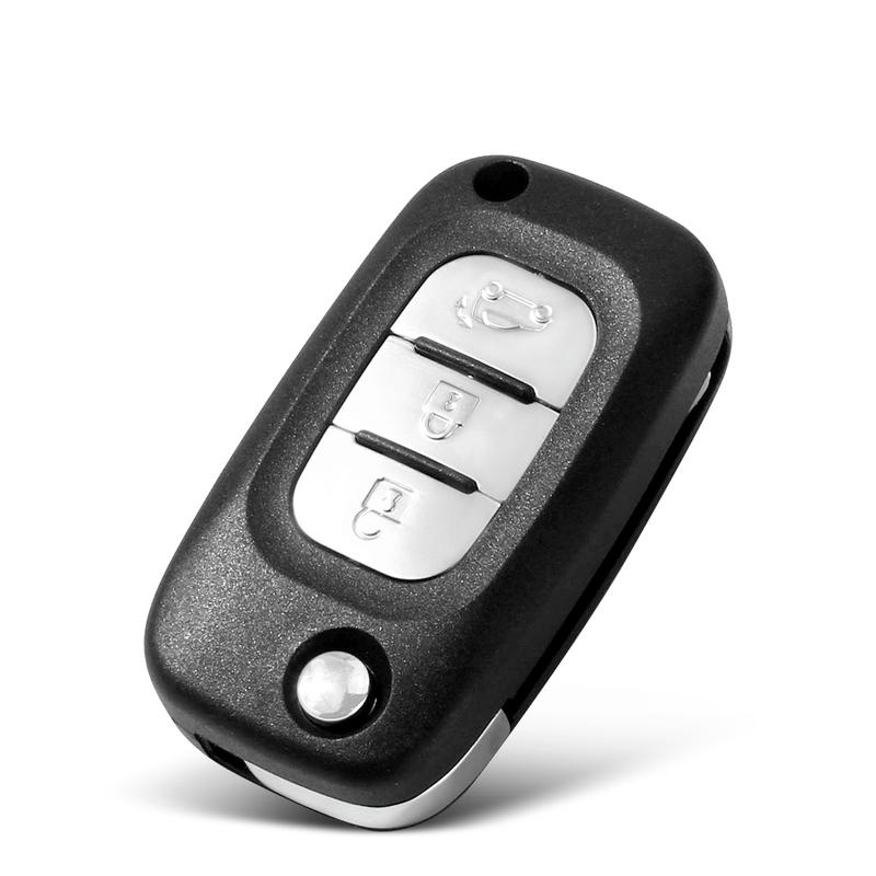 KEYYOU 3/4 Button For Mercedes Benz Smart Fortwo 453 Forfour 2015 2016 2017 Flip Remote Car Key Shell Case Cover Fob Folding Key