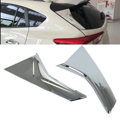 2 Peças Novas Prata ABS Moldura da Coluna A do Vidro Traseiro Estrutura Adesivo para Subaru XV 2018 Acessórios Luxuosos de Estilo para Carro