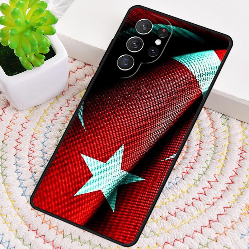 Flag Turkey Istanbul Antalya Mustafa Wolf Phone Case for Samsung Galaxy Note 10 Pro S26 Ultra S23 S24 FE S25 S21 S22 PLUS Cover