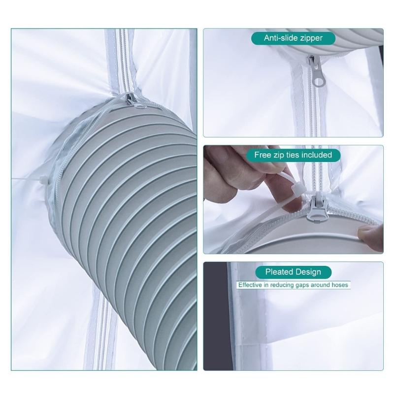 Energy Saving Window Seal Flexible Cloth Sealing Cloth Air Lock Window Seal Polyester Texture for Bedroom Window