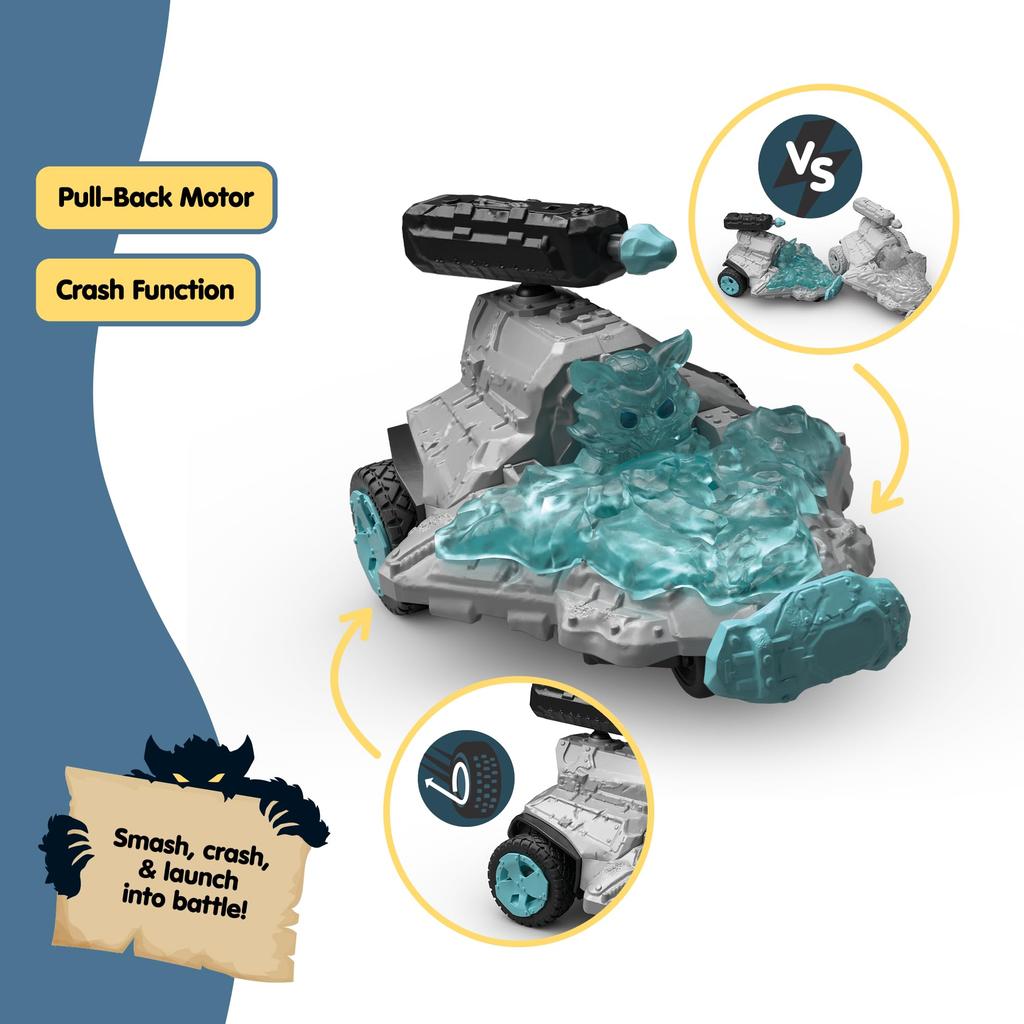 Schleich Eldorado Ice Jet Vehicle Ages Realistic Gimmick Toy 42664 Playset, 6+,