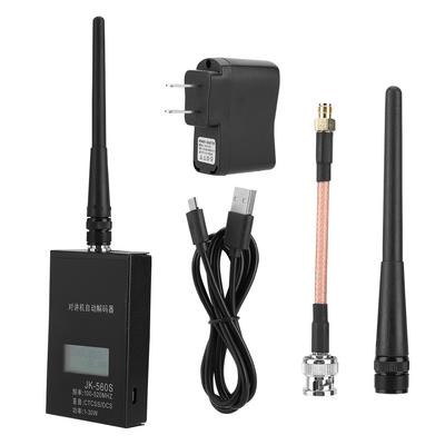 Contatore di frequenza JK560S per decoder walkie talkie Baofeng 1-30w 100-520MHz CTCSSDCS Antena