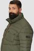 Зимняя куртка s.Oliver Стеганая куртка с отстегивающимся капюшоном Зеленый 2156313.7940.
