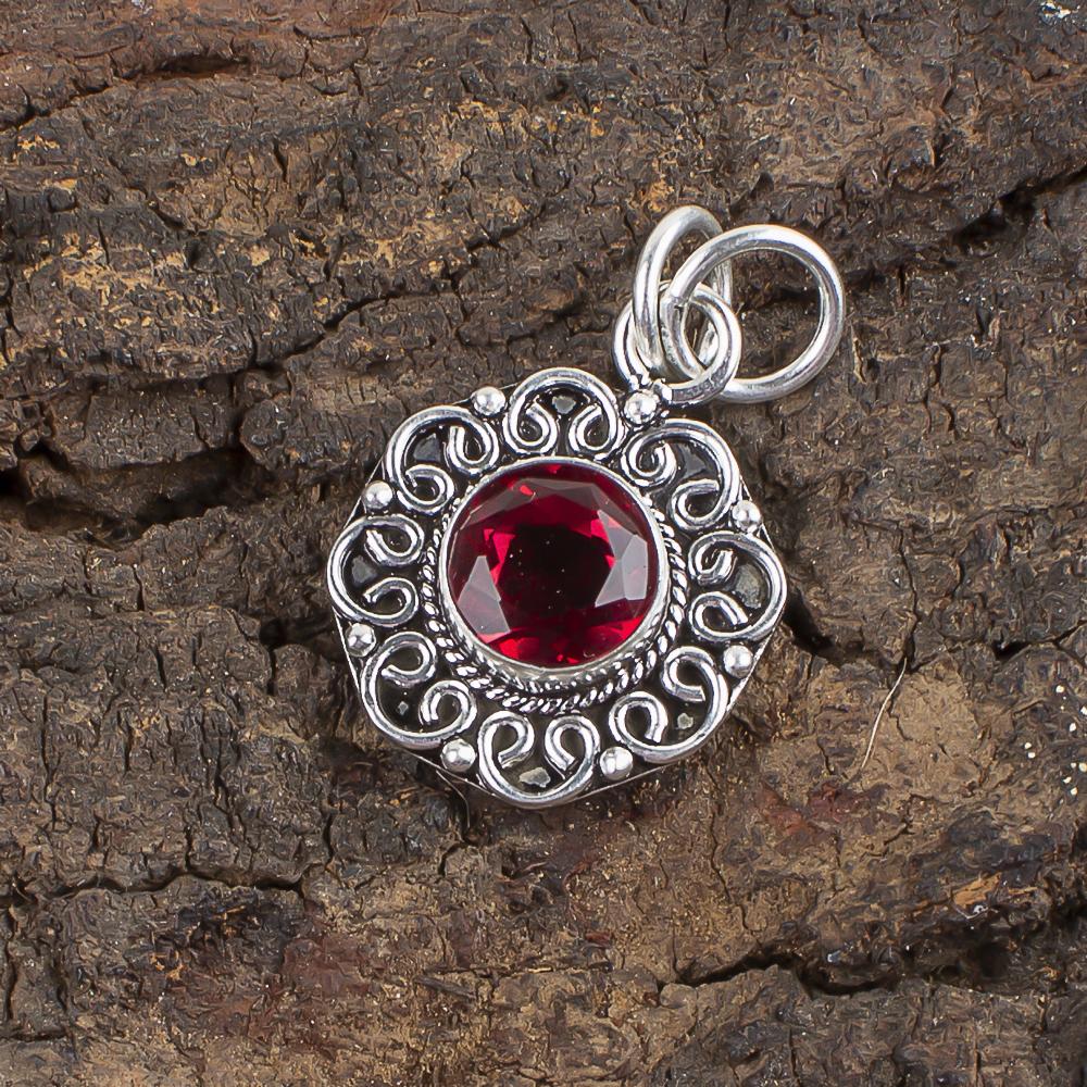 Pink Rubellite Gemstone Jewelry, 925 Sterling Silver Pendant, Handmade Charming Pendant, Bohemian Rubellite Pendant For Grandma Gift