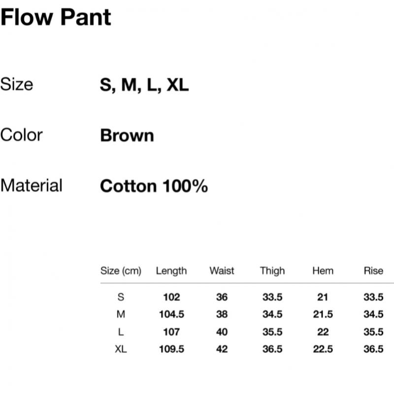 Thisisneverthat Flow Pant Brown