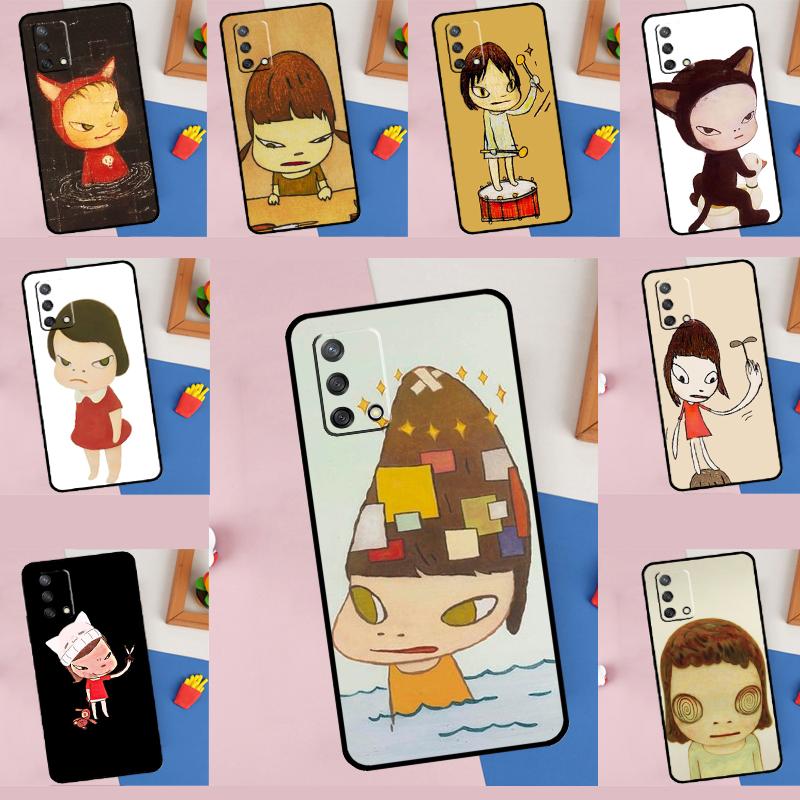 Yoshitomo Nara Hülle Für Oppo A18 A38 A58 A78 A98 A74 A94 A54 A40 A60 A80 A16 A76 A96 A15 A57S A17 A77 Abdeckung