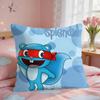Cartoon Happy TTree Friends Cushion Cover Square Short Plush Pillow Case Living Room Sofa Home Decor Funda X