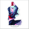 16CM Anime Cosplay Acrylic Stand Ornaments Gawr Gura Figure Stand Halloween Christmas Fans Gifts