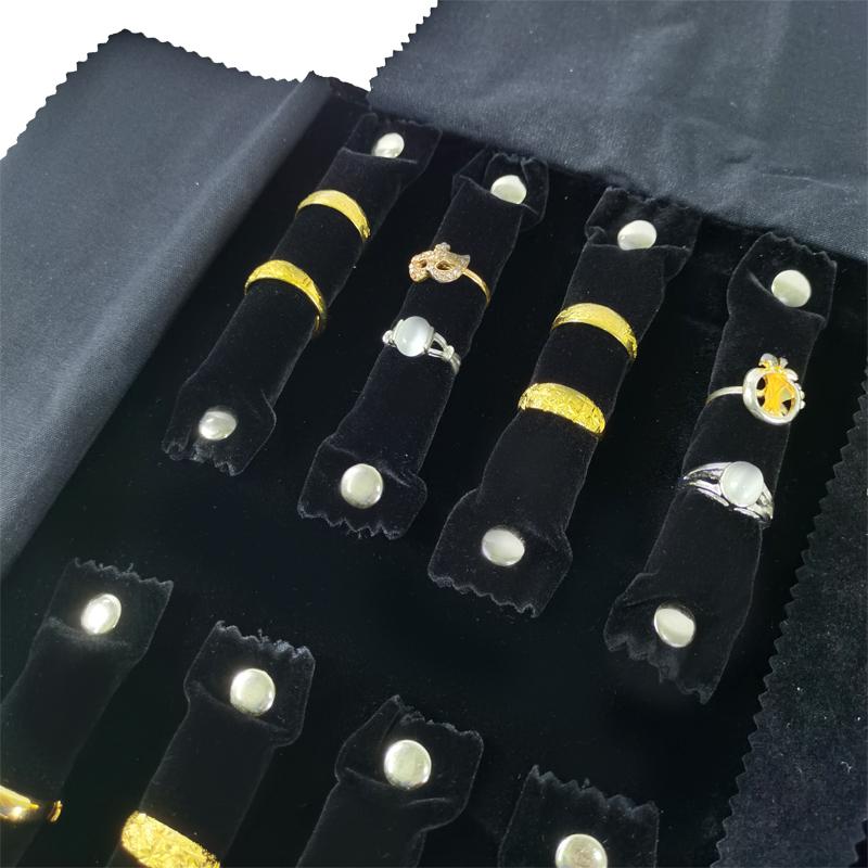 High-quality Velvet Jewelry Storage Bag Ring Necklace Pendant Earring Set Series Of Jewelry Convenient Storage Display Props