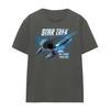 Star Trek The Final Frontier Ladies T-Shirt S-2XL, Charcoal