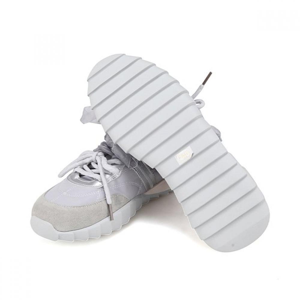 Barbara Leather Spirit Shoelace 2.5cm Women S SneakerS Bbj171gy