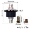 Metal Differential and Gear Set CVD Shaft For SCY 16101 16102 16103 16201 Pro 1/16 Brushless RC Car Upgrades Parts Accessories