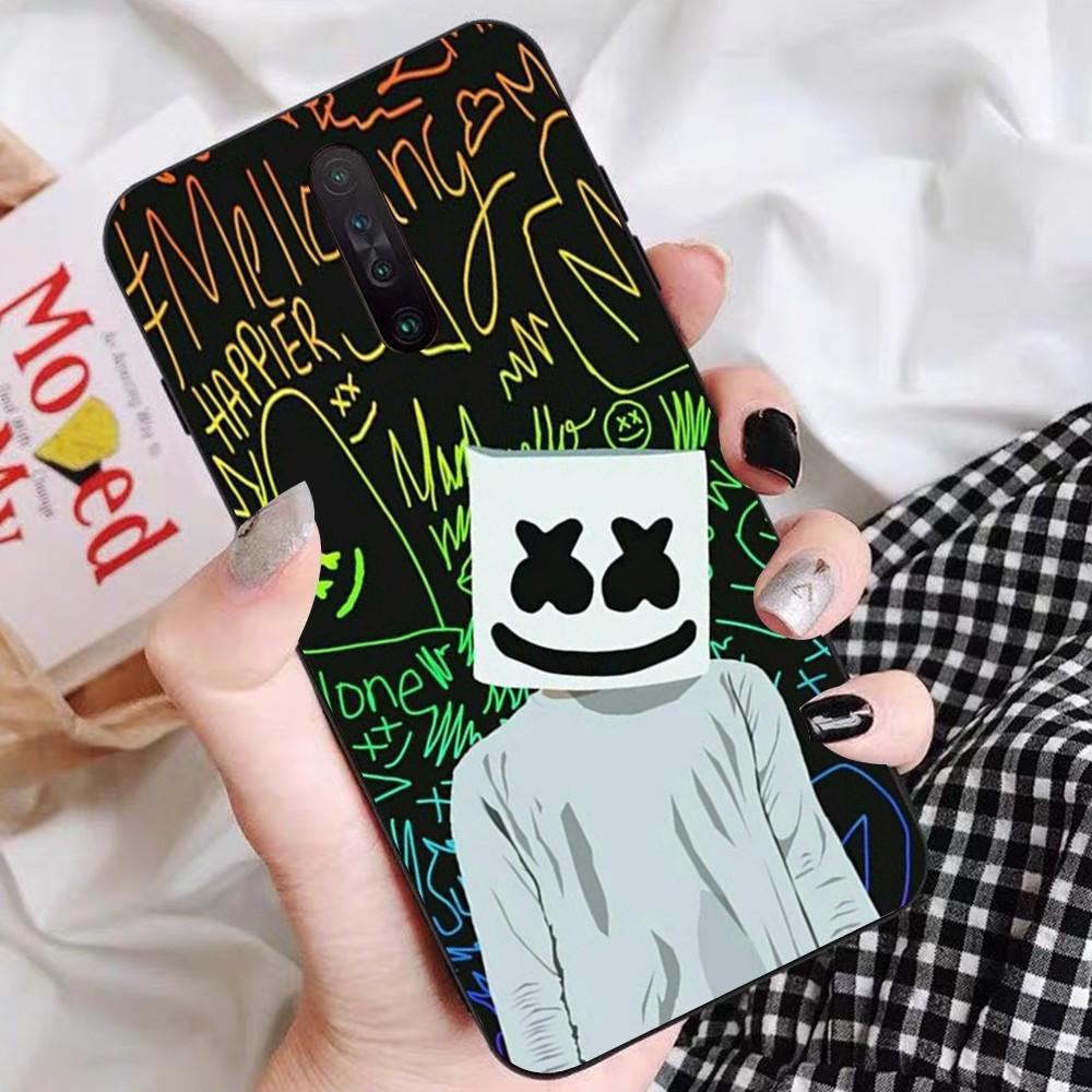 Marshmallow Dj Faces Phone Case For Redmi 5 6 7 8 9 10 Plus Pro 6 7 8 9 A GO K20 K30 K40 Pro Plus F3 Fundas