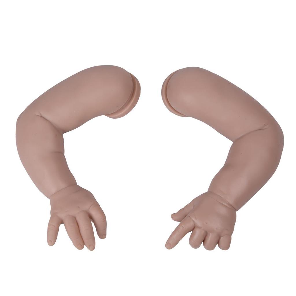 Kleinkind lebensechte DIY Reborn Baby Doll Kits DIY Haut Silikon Kit für 27 Zoll Baby Puppe Kopf und Arme Beine einfach zu tun Reborning