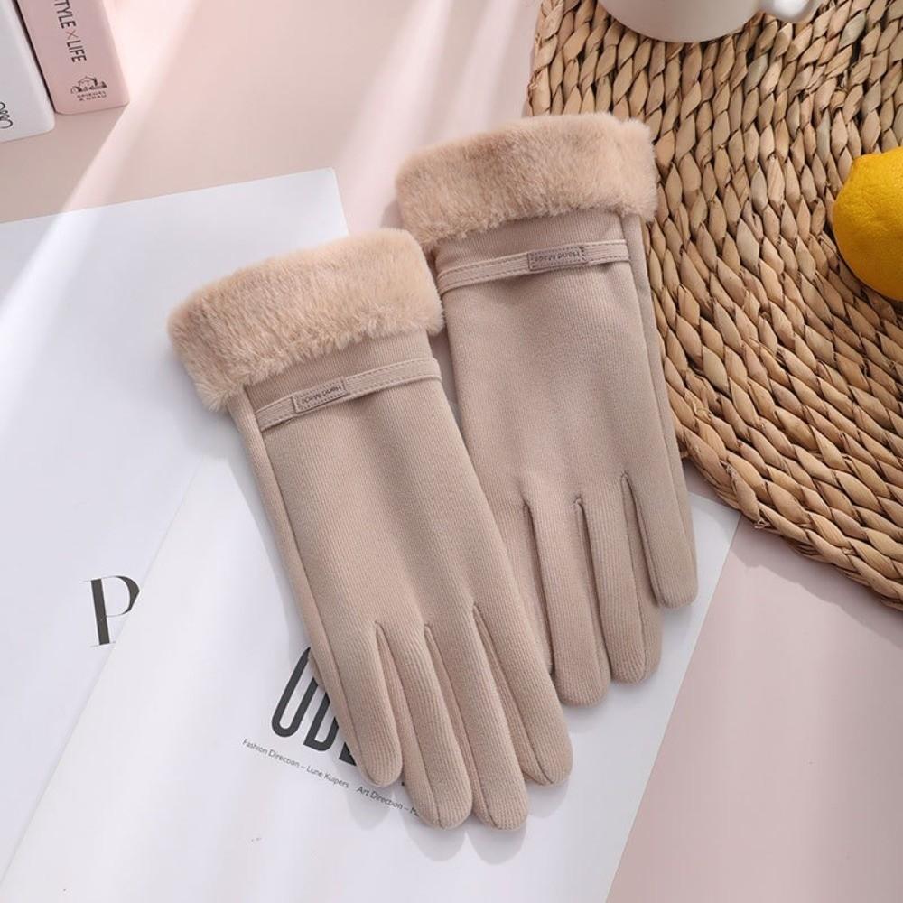 Warm Winter Gloves Touchable Screen Skiing Gloves Full Finger Gloves  for Outdoor Cycling Skiing