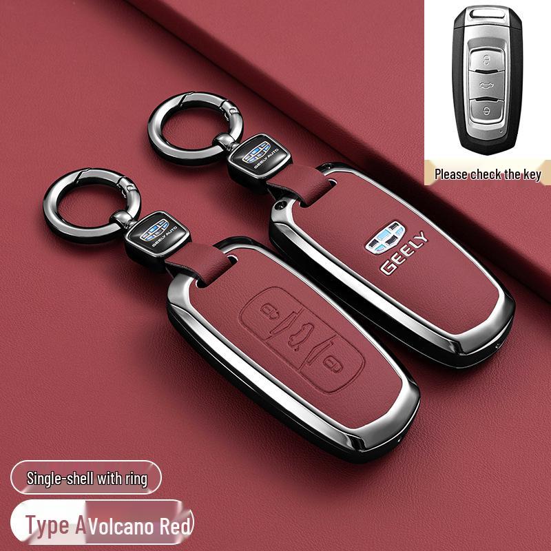 Car Key Covers for Geely Emgrand, Xingrui, Boyue L, Xingyue L, Binyue, and Binrui Vision X6/Icon Models