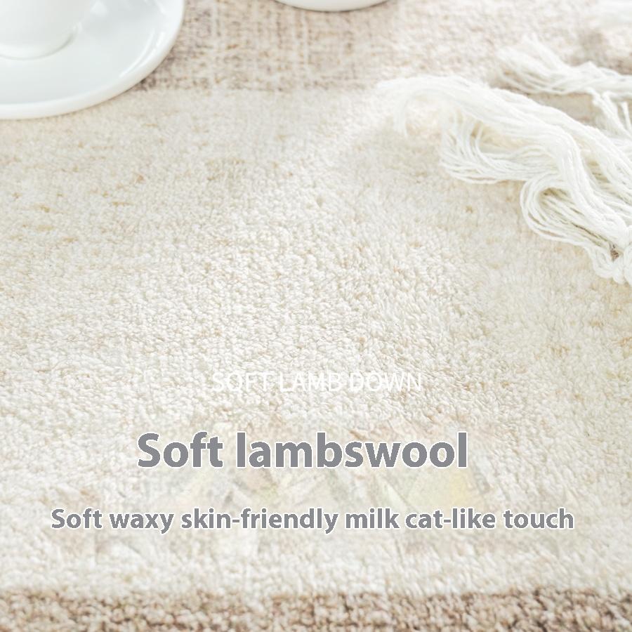 Geometric Modern Area Rug – Simple Oversized Living Room Carpet for Study, Bedroom & Cloakroom, Non-Slip Floor Mat