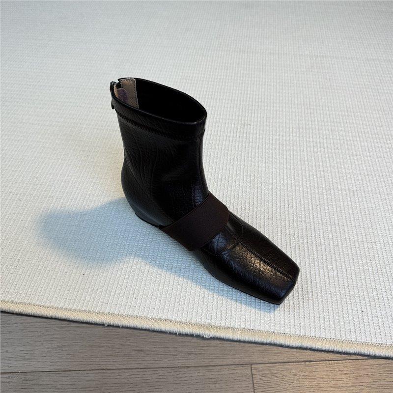 

Ballet boots niche simple and comfortable temperament versatile elephant pattern design soft elastic thin boots 39