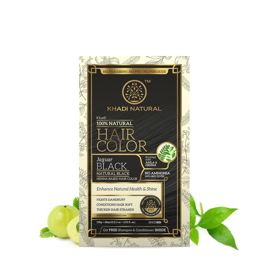 

Khadi Natural Henna Based Hair Color, 150g X Pack of 2