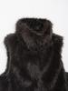 European & American Women's Fashion Versatile Faux Fur Effect Vest