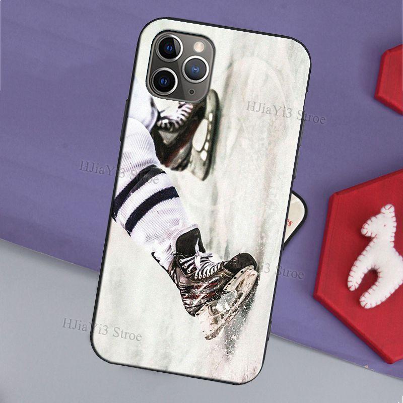 Ice Hockey is Life Phone Case For iPhone 13 11 12 Pro Max mini X XR XS Max 6S 8 7 Plus SE 2020 Back Cover