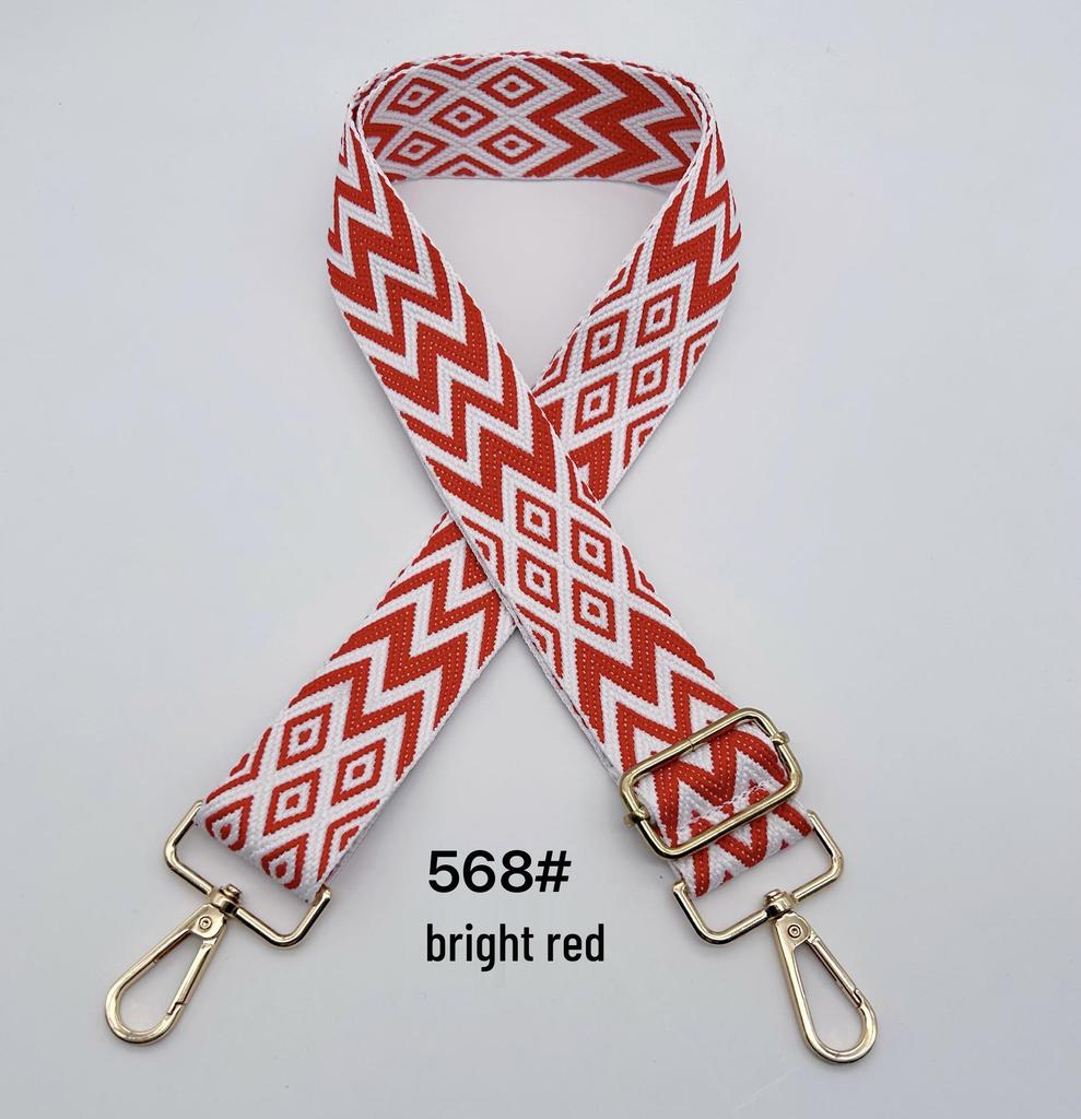 Adjustable Polyester Crossbody Shoulder Strap for Bags and Luggage