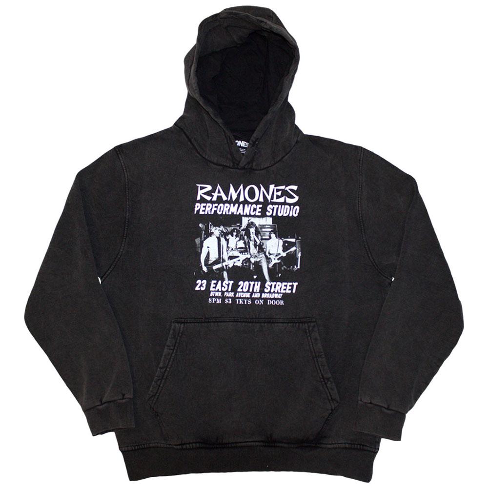 Ramones Unisex Adult East Village Pull Over Hoodie