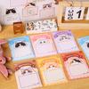 Cute Little Cat Sticky Note, Self-adhesive Message, Memo Pad, DIY Notebook, Decoration Material Paper,student Memo