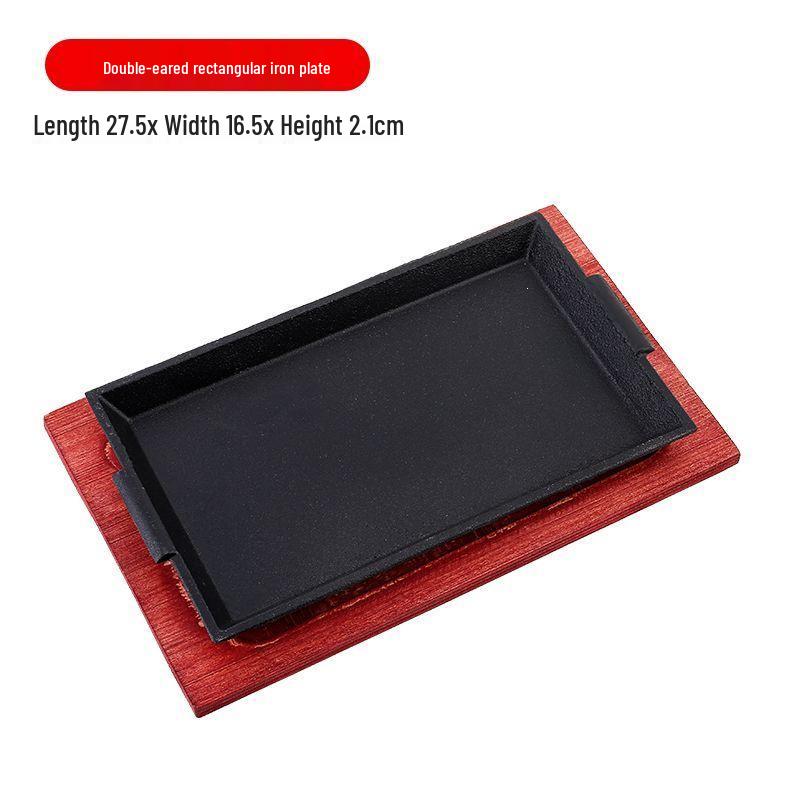 Cast Iron Griddle & Grill Pan for Fish, Steak & More