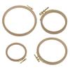 1PC Needlework Wooden Frame Embroidery Hoop Hoop Ring Beech Sewing Tools Sewing Manual Tool