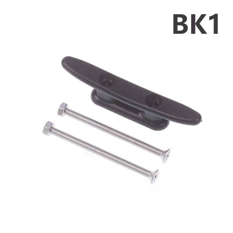 

Nylon Low Flat Cleat Open Base Cleat With 2 Screws Marine Boat Yacht Deck Line Rope Tie Kayak Canoe Deck Accessories