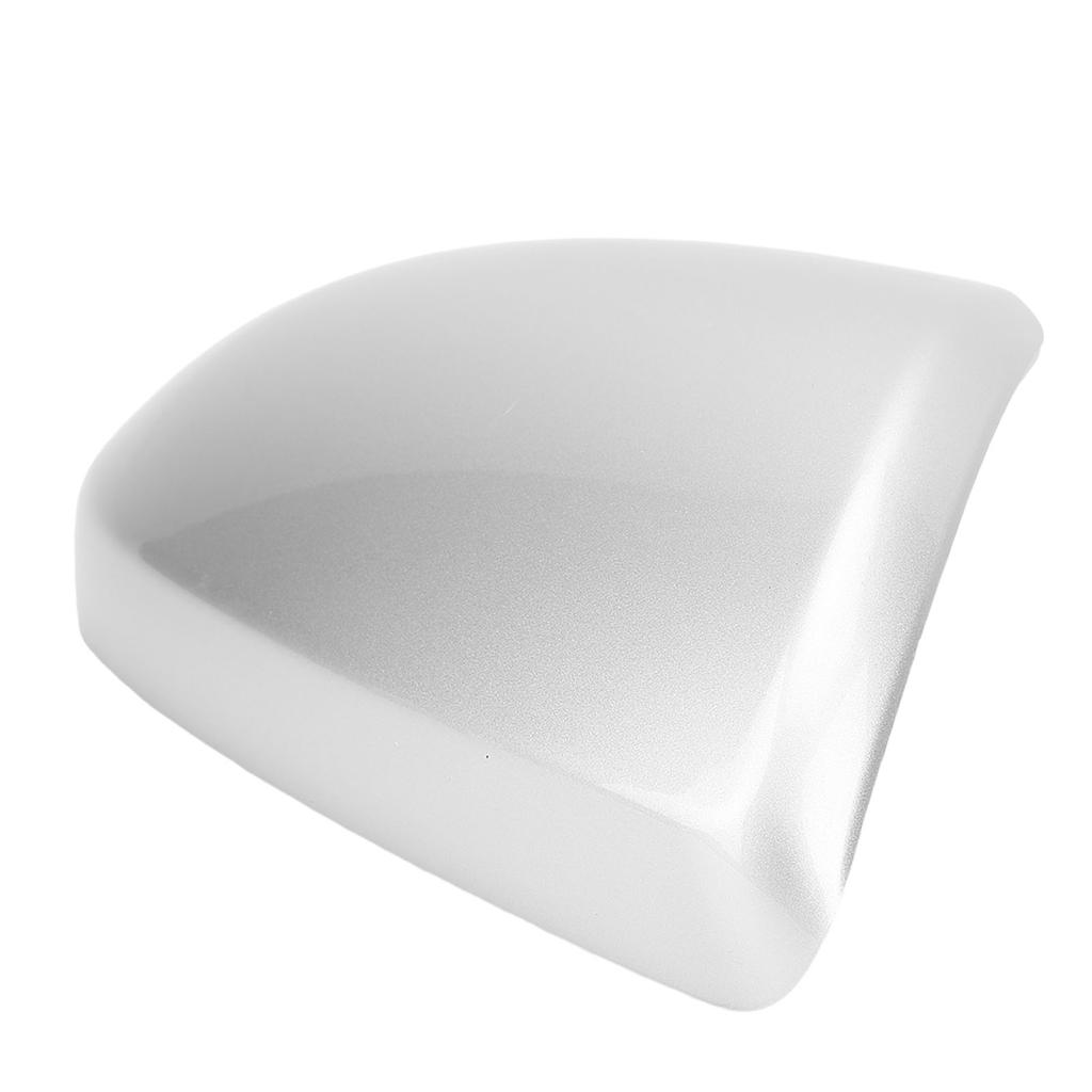 Right Passenger Side Mirror Cover Stylish Silver Shockproof Door Wing Rear View Mirror Caps