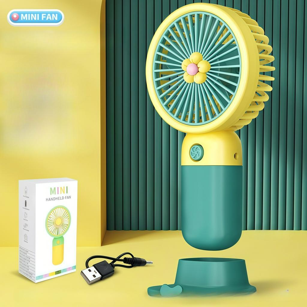 2026 NEW Ventilateur Portable Fan 2026 NEW Durable Handheld Mini USB Rechargeable Fan Cooling Summer Gift