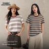 Peacebird Commuter Short Sleeve Striped T-Shirt AACNG212G01