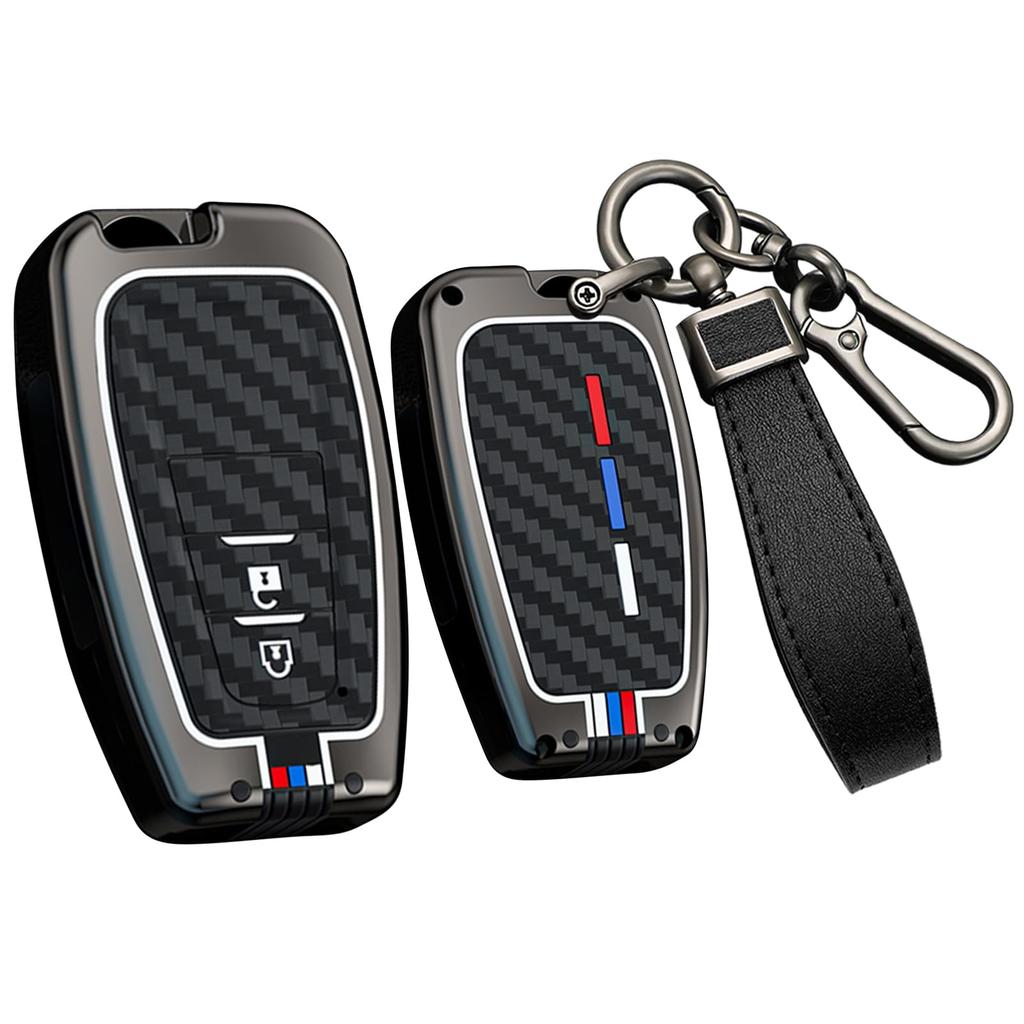 Toyota Key Key Key Compatible with Toyota Sport Premium Zinc Alloy Silicone Scratch Black Case, Holder, Protection, 86, Corolla, Sedan, Touring, RAV4,