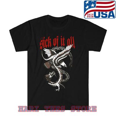 Sick Of It All Drachenadler Herren Schwarz Größe S bis 5XL