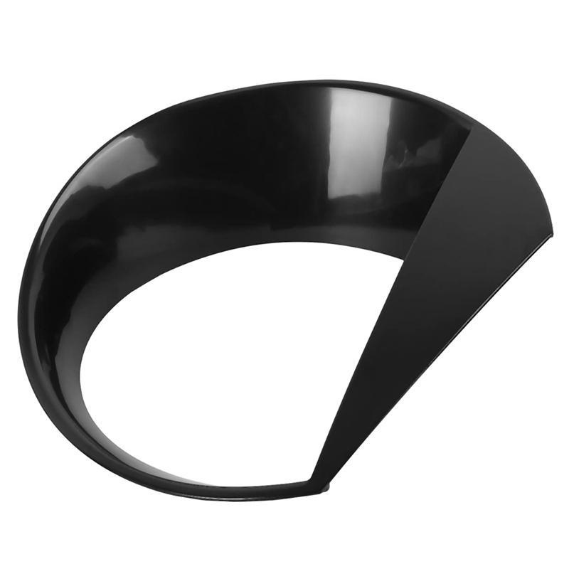 Angry Eyes Front Headlight Bezels Trim Cover For Jeep Renegade 2015 2016 2017 2018 (Black)