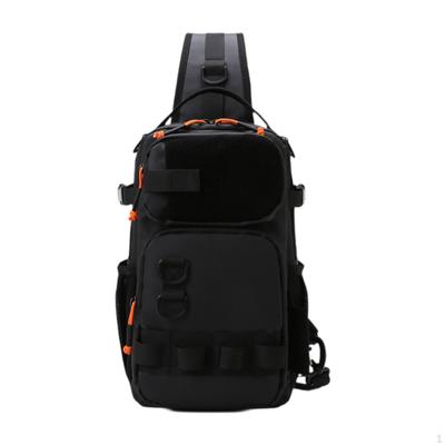 Fishing Chest Bag Crossbody Sling Backpack Daypack for Sports