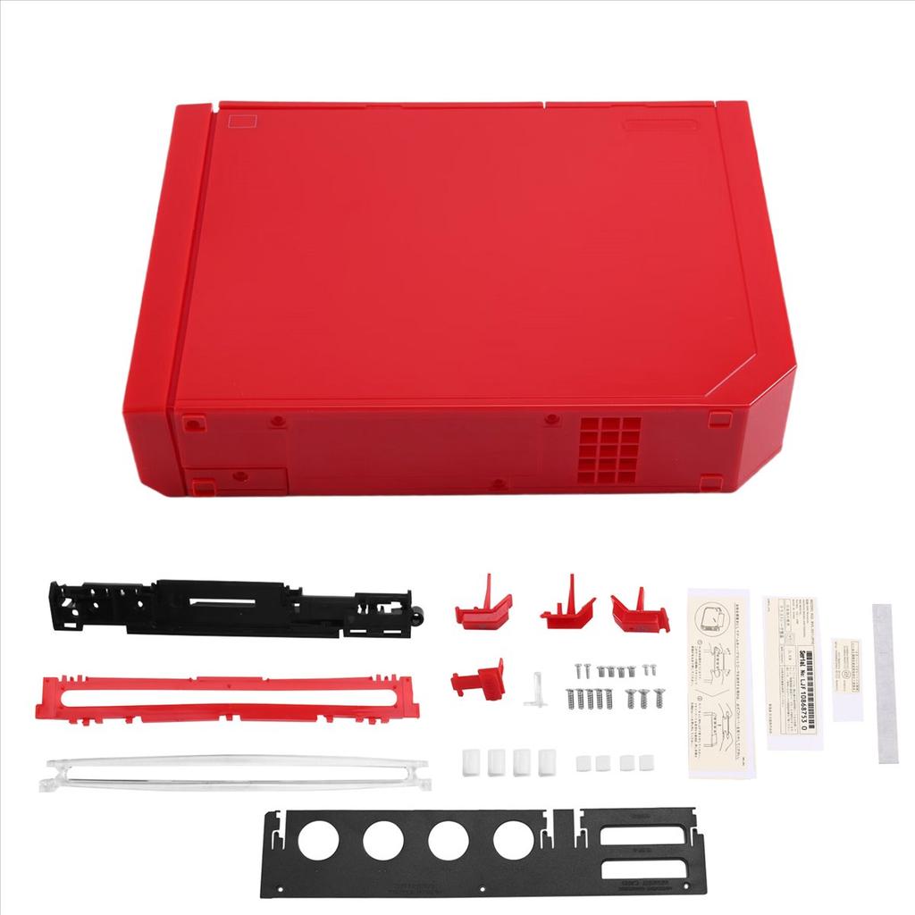 For Full Case Cover Housing Shell with Buttons - Transparent Housing Shell Case for Game Console E