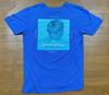[USED] WONHO (MONSTA X) T-shirt, Size L, Blue, Korean K-POP