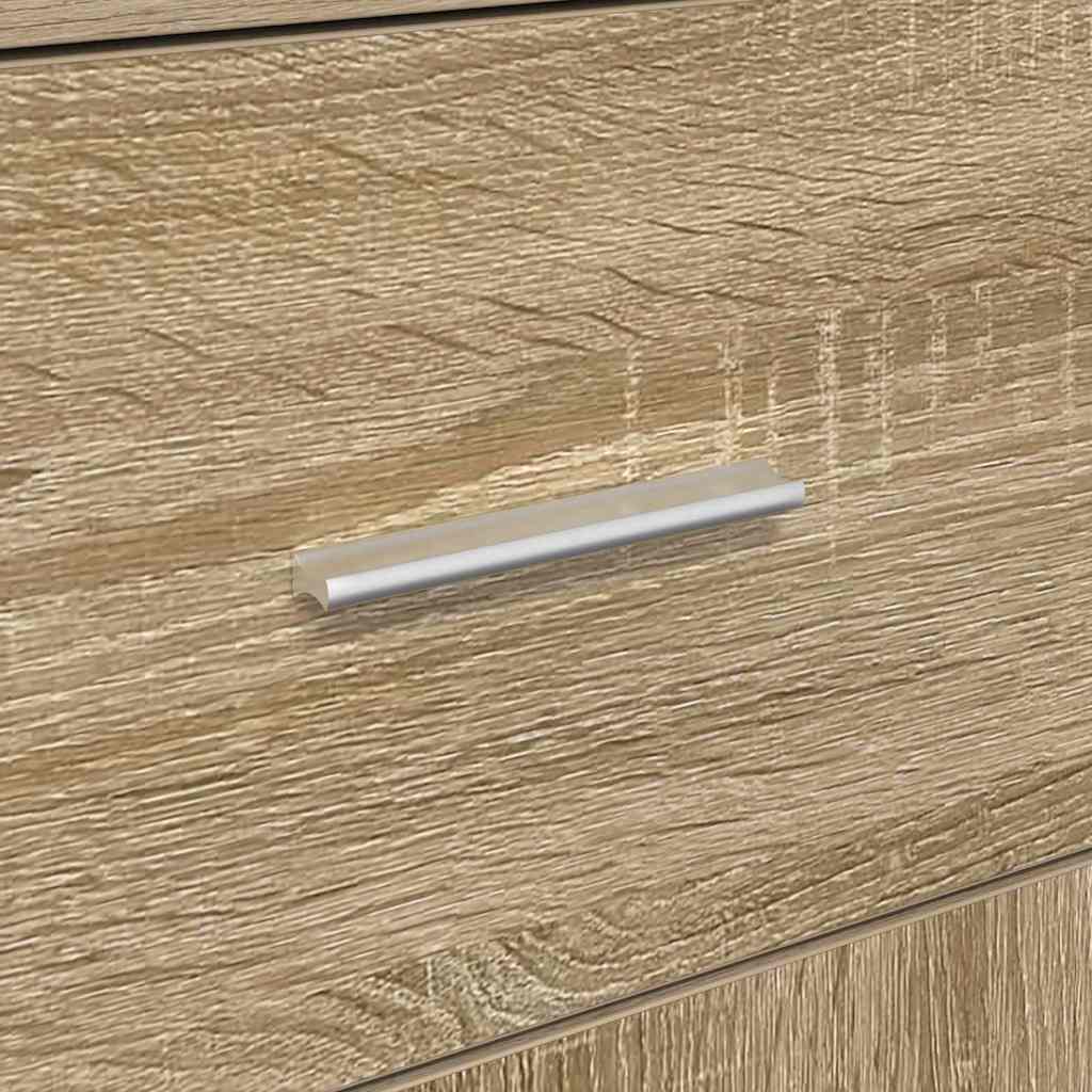 Sideboard with Drawers Sonoma Oak 38 x 34 x 75 cm