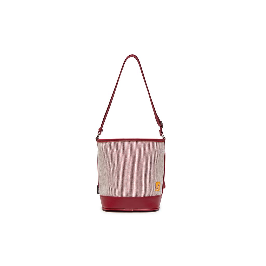 New Champion Fabric Portable Crossbody Bag Shoulder Bag Medium Size Unisex Milk White/Ash Red Medium Blue Denim/Navy U5AACPU02