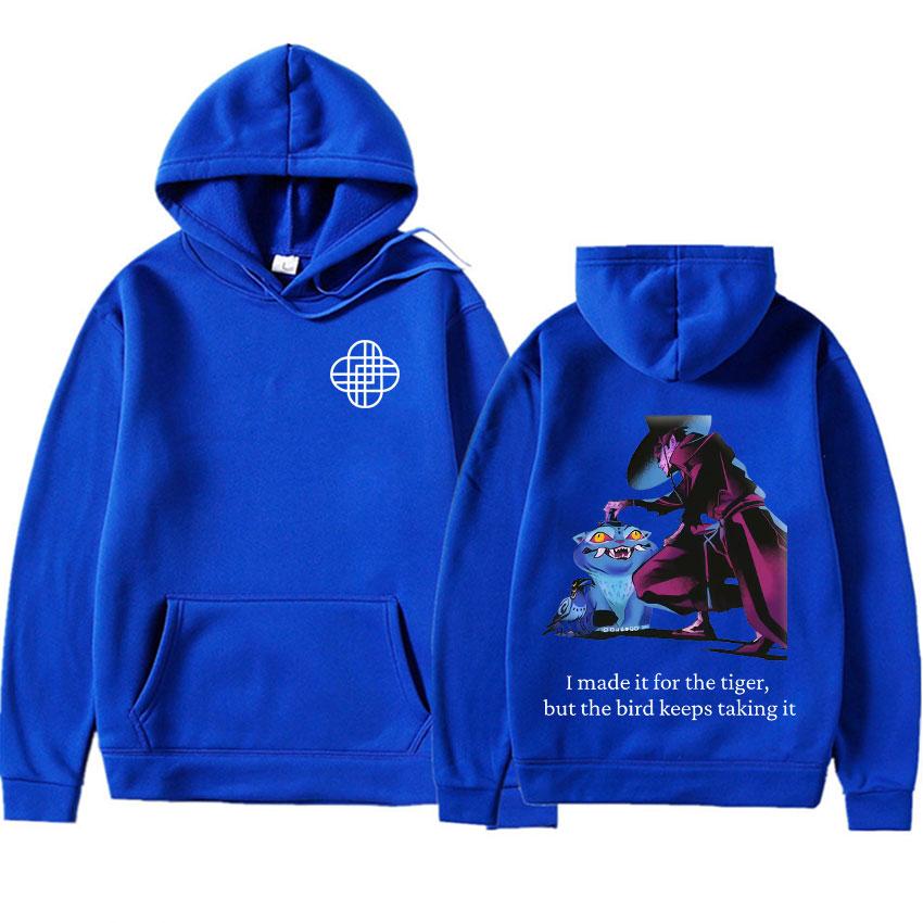 Saja Boys Kpop Chasseurs de Démons Imprimé Je l'ai fait pour le Tigre mais l'Oiseau continue de le prendre Pulls Sweat-shirts Vêtements Y2k