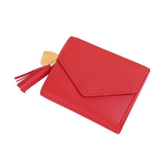 Women Slim Card Wallet Short Long Wallet with ID Window Zippered Coin Pocket Card Holder Wallet for Travel Shopping