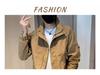 Men's Trendy Stand Collar Workwear Jacket - Cool & Casual Spring/Autumn Outerwear