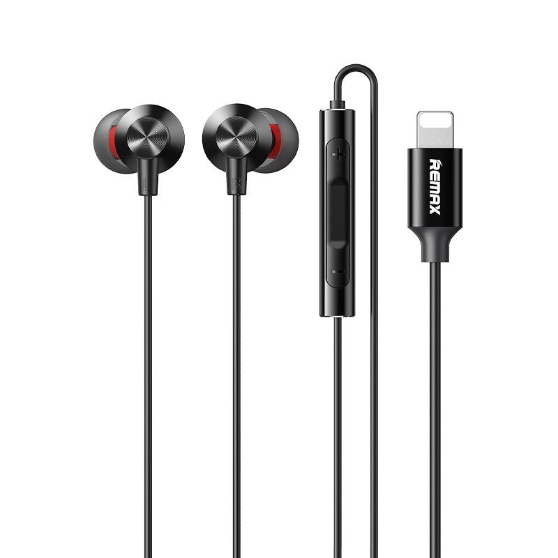 REMAX/Ruiliang Type-C In-Ear Metal Earphones with Music, Sleep, and Call Controls