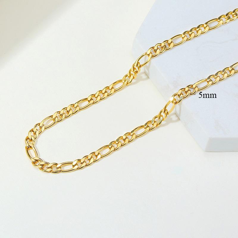 Minimalist Rope Chain Stainless Steel Choker Necklaces for Women 1-5MM Gold Color Metal Daily Wear Statement Collar Jewelry