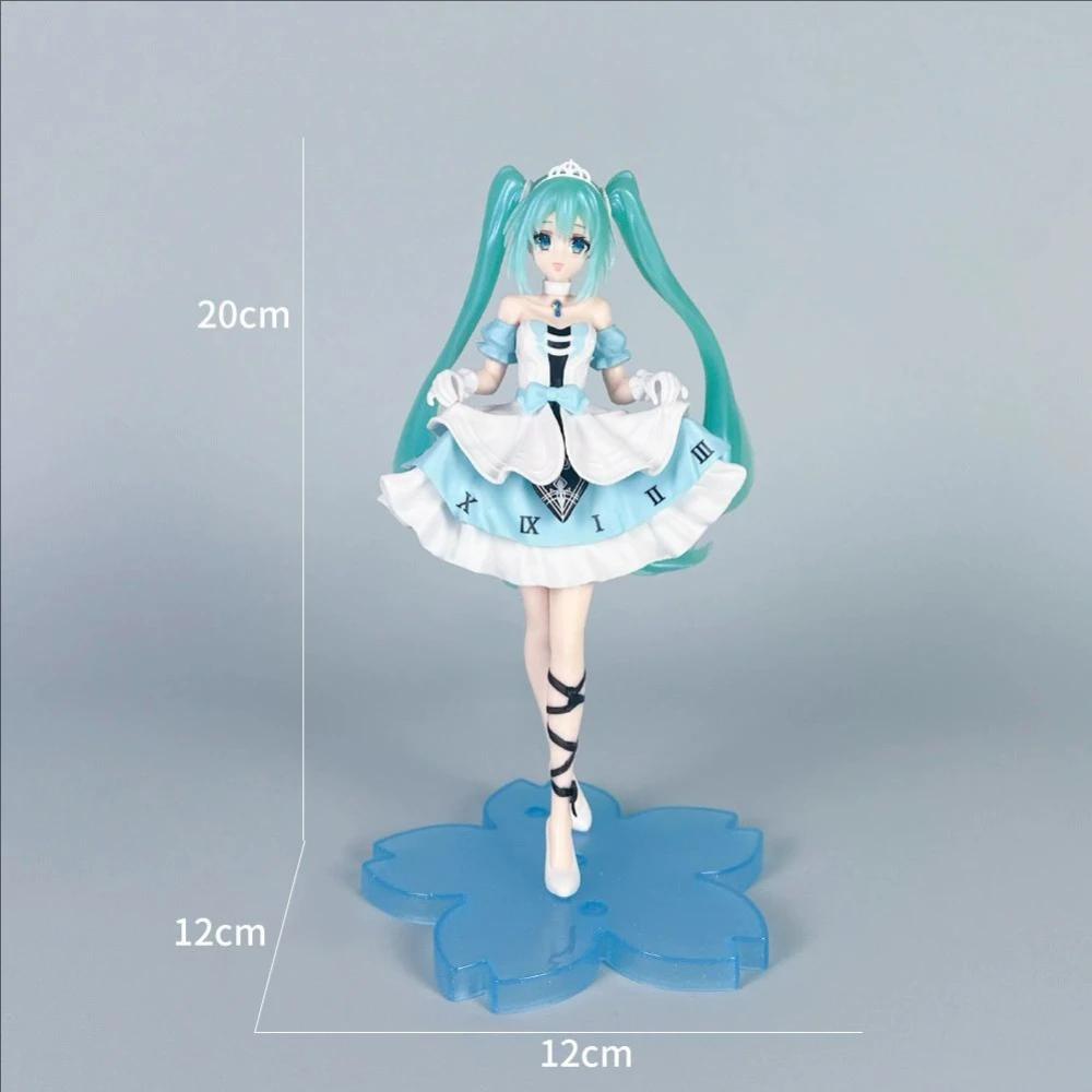 Cat's Ear First Sound Sitting Posture Anime Short Sleeved Pajamas Cute Peripheral Doll Model Beautiful Girl Handmade Decorations