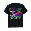 Rollin Into 8 Year Old Birthday Bowling Party 8th Bday Retro T Shirt Vintage Stretched Versatile Soft Comfortable Homme