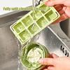 Creative IceCube Mold 8 Grids Food Grade Ice Maker Portable Cube Tray Reusable Water Cup Cocktail Ice Molds Kitchen Gadgets
